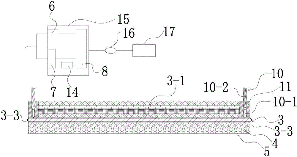 Heating device of instant-heating carbon fiber electric heating air conditioner