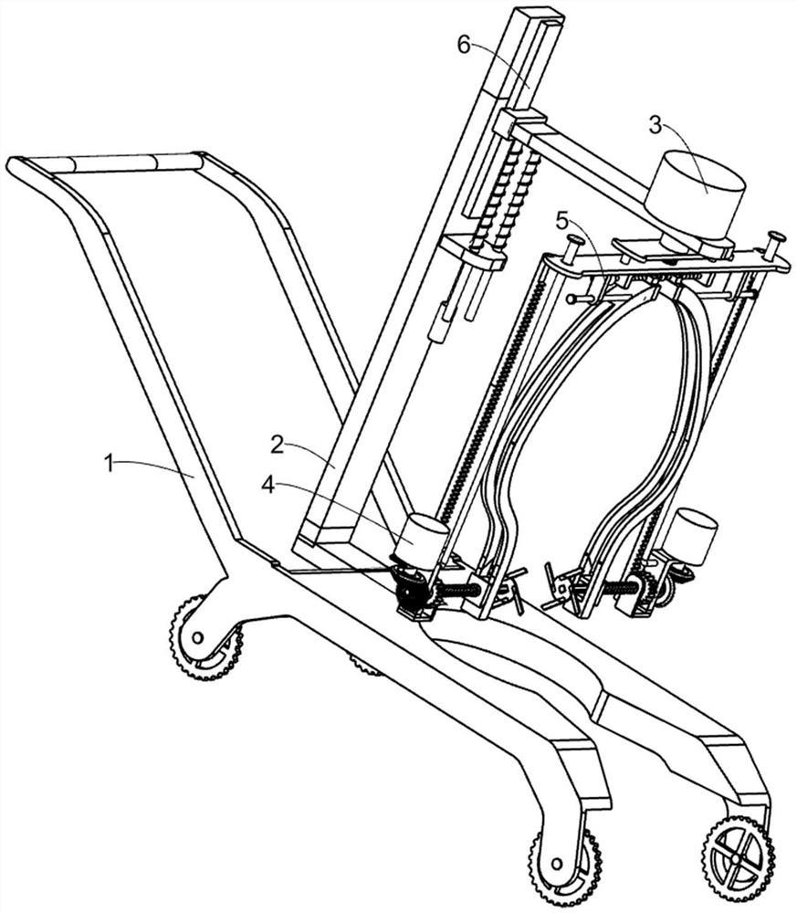 Rotary nursery stock pruning device