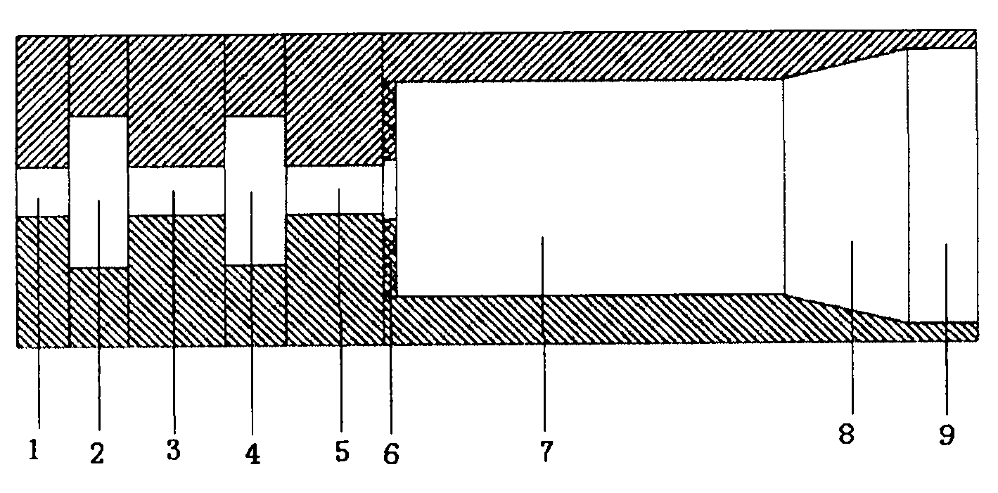 Common frequency iso-mode whirling traveling-wave klystron amplifier