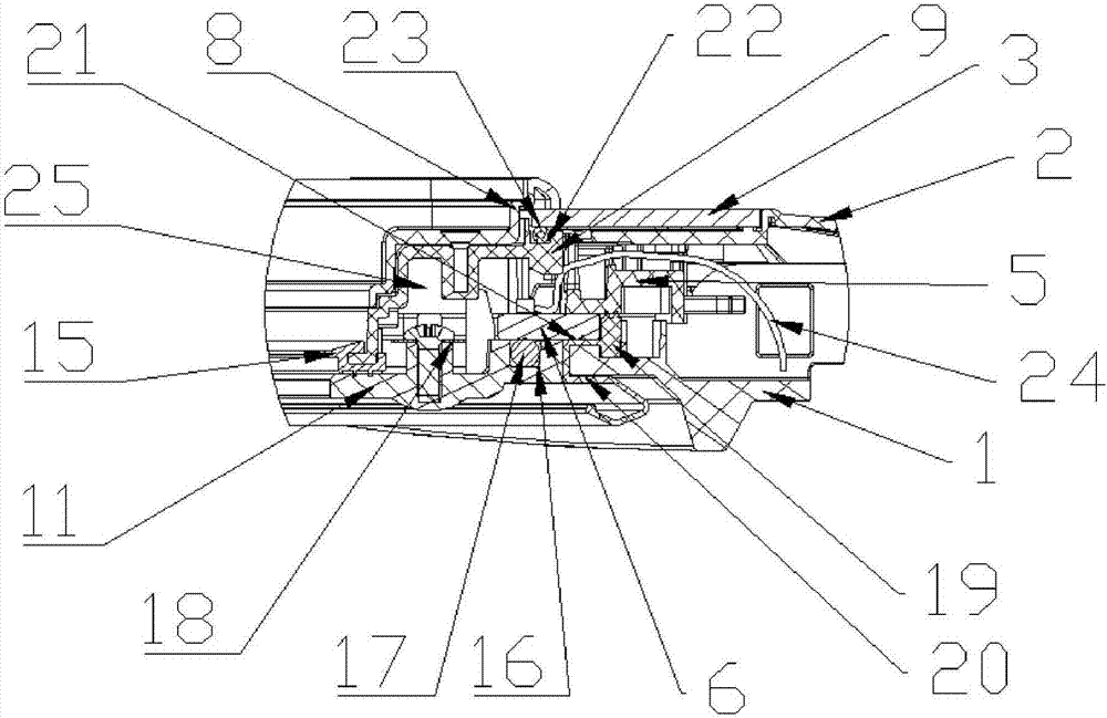 Steam valve fixing structure of electric cooker, and electric cooker