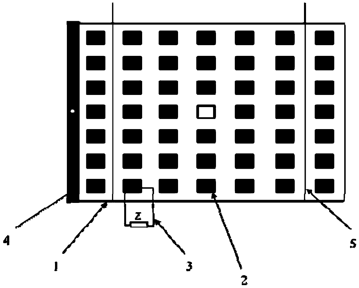 Mechanical metamaterial fluctuation device with active regulation and control function