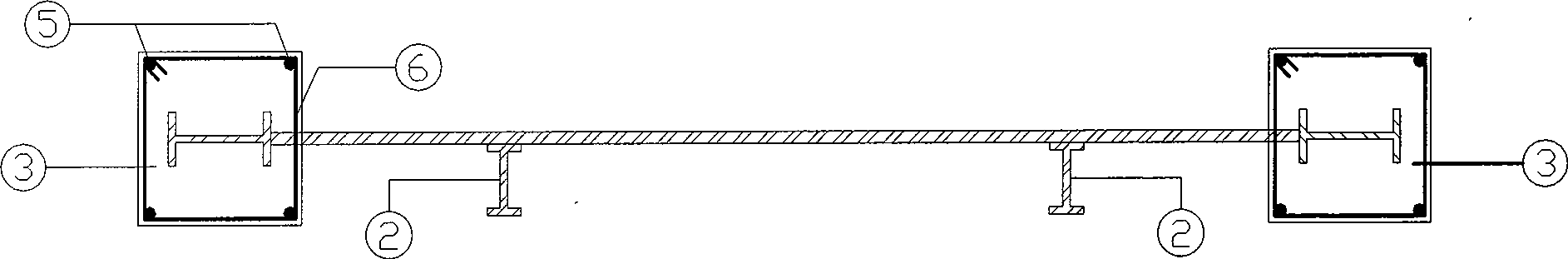 Steel truss-steel plate combined shear wall and method for producing the same