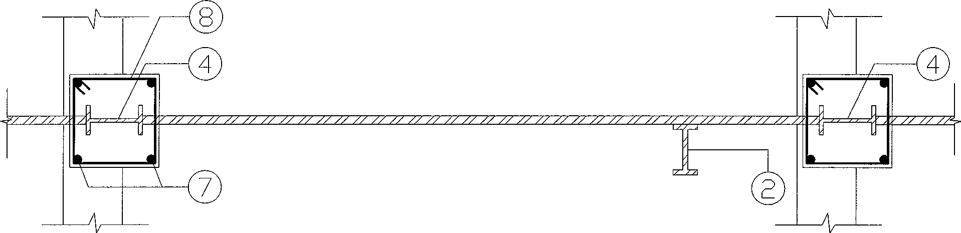 Steel truss-steel plate combined shear wall and method for producing the same