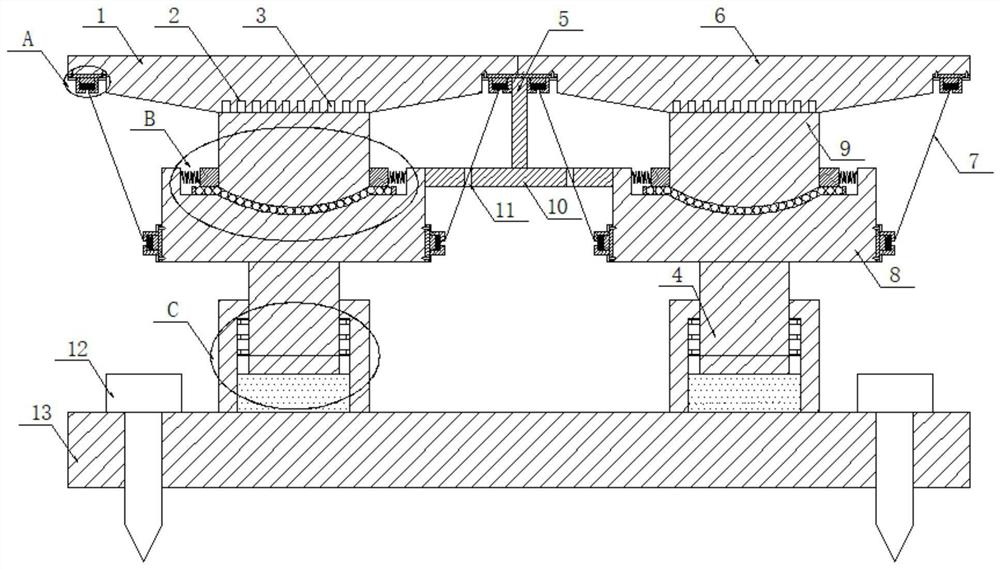 Anti-seismic and anti-beam-falling device for bridge