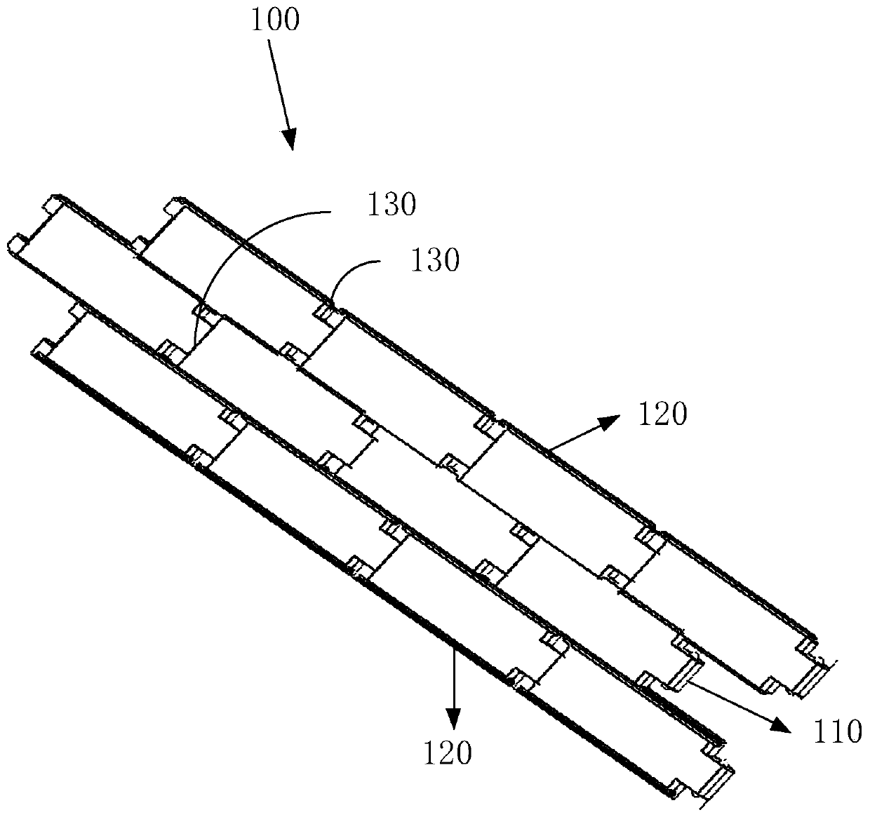 Flexible display screen support device and flexible displayer