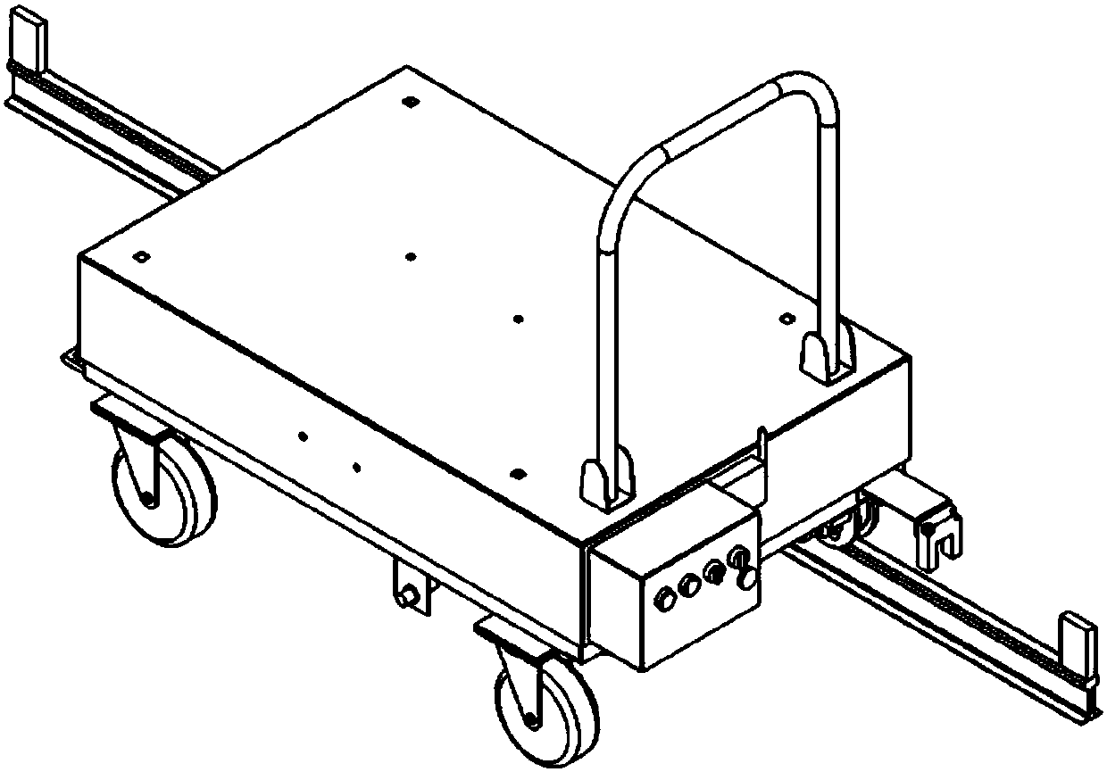 Automatic navigation multifunctional intelligent operating vehicle for sunlight greenhouse