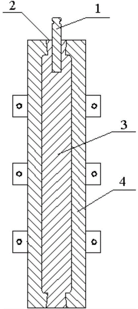 A rapid fusion welding method of consumable electrode and dummy electrode of electroslag remelting furnace