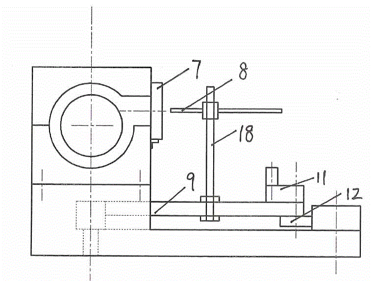 Conveniently-operated ball surface spray welding device for ball valve