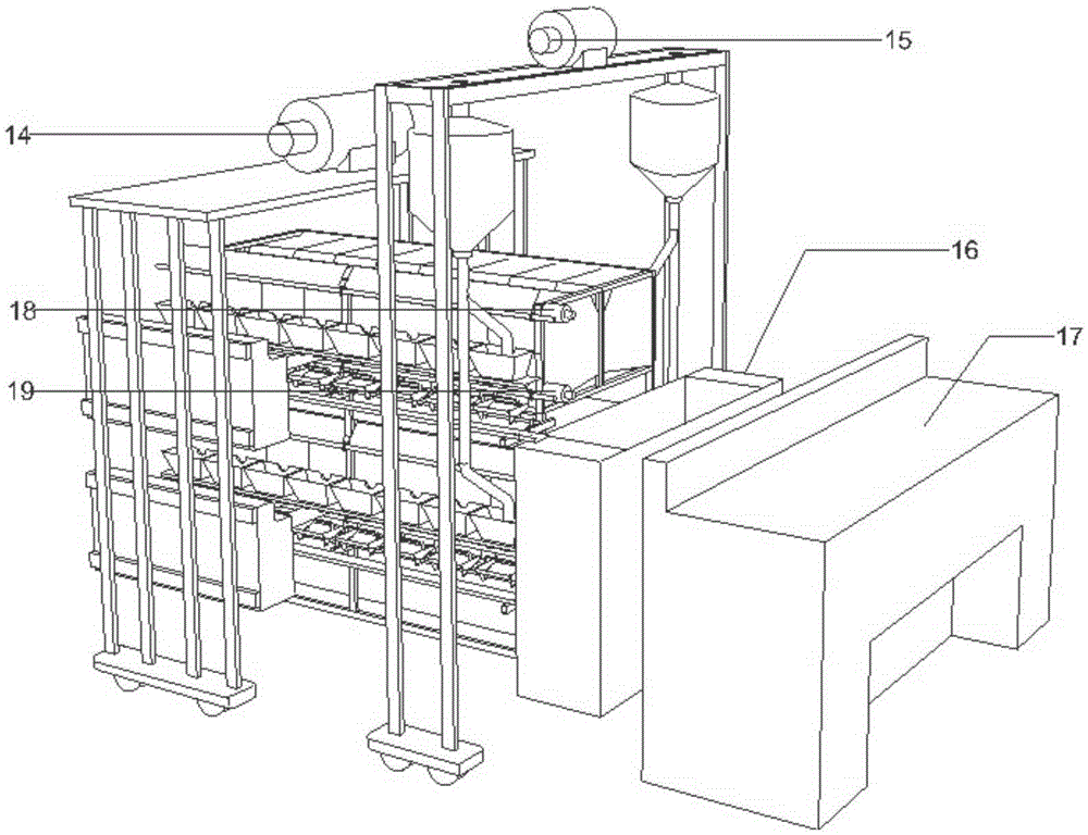 Automation system of information acquisition of individual parameters of laying hens