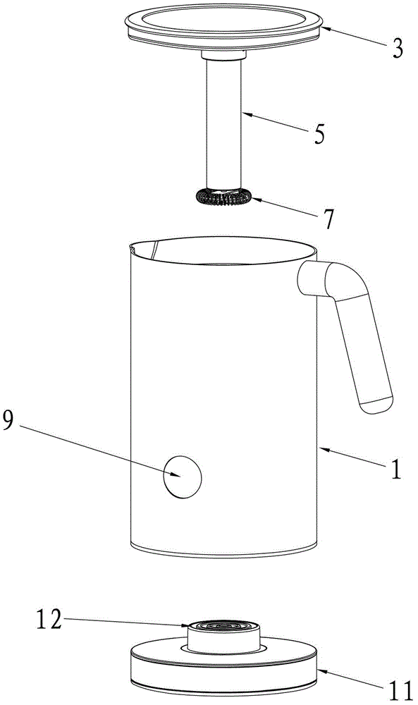 milk foaming machine