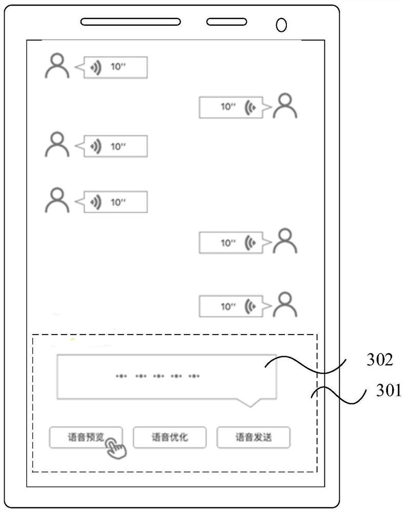 Voice information processing method and device and electronic equipment