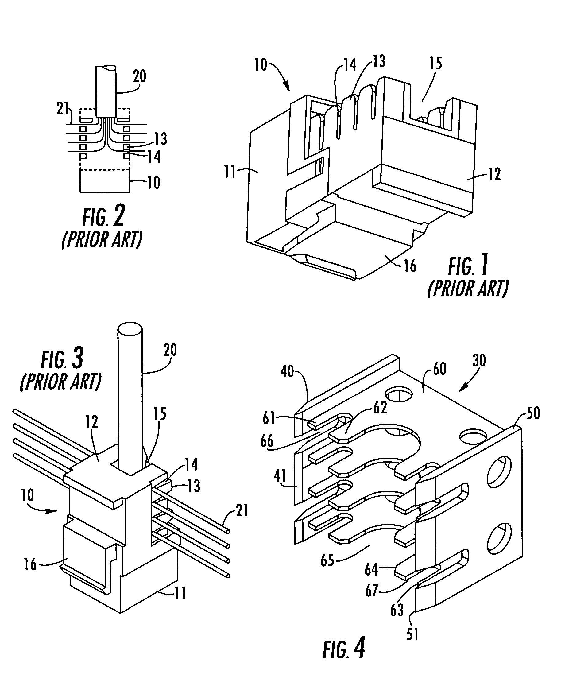 Multiple-wire termination tool with translatable jack and cutting blade precision alignment carrier