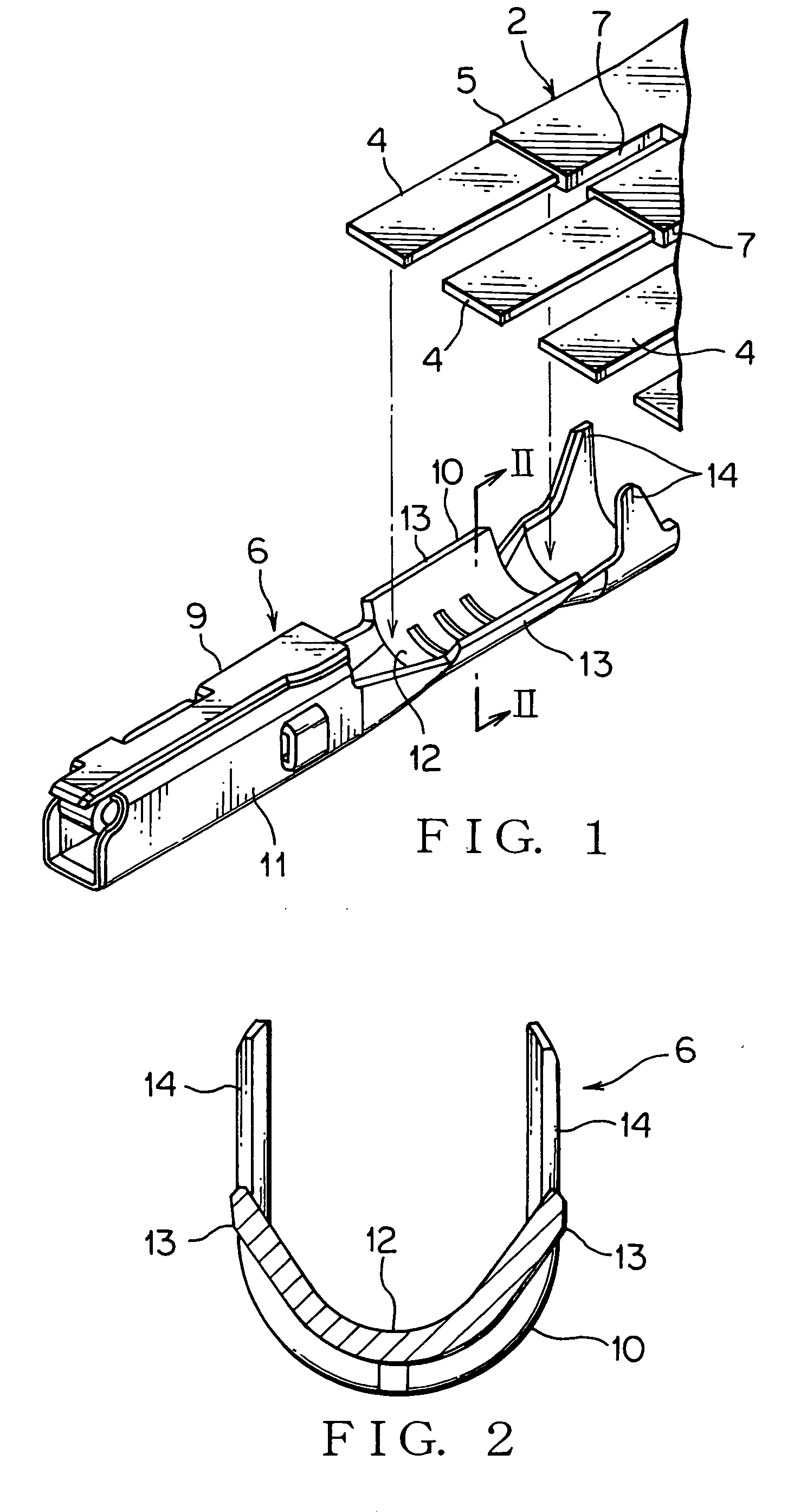 Crimping apparatus for terminal