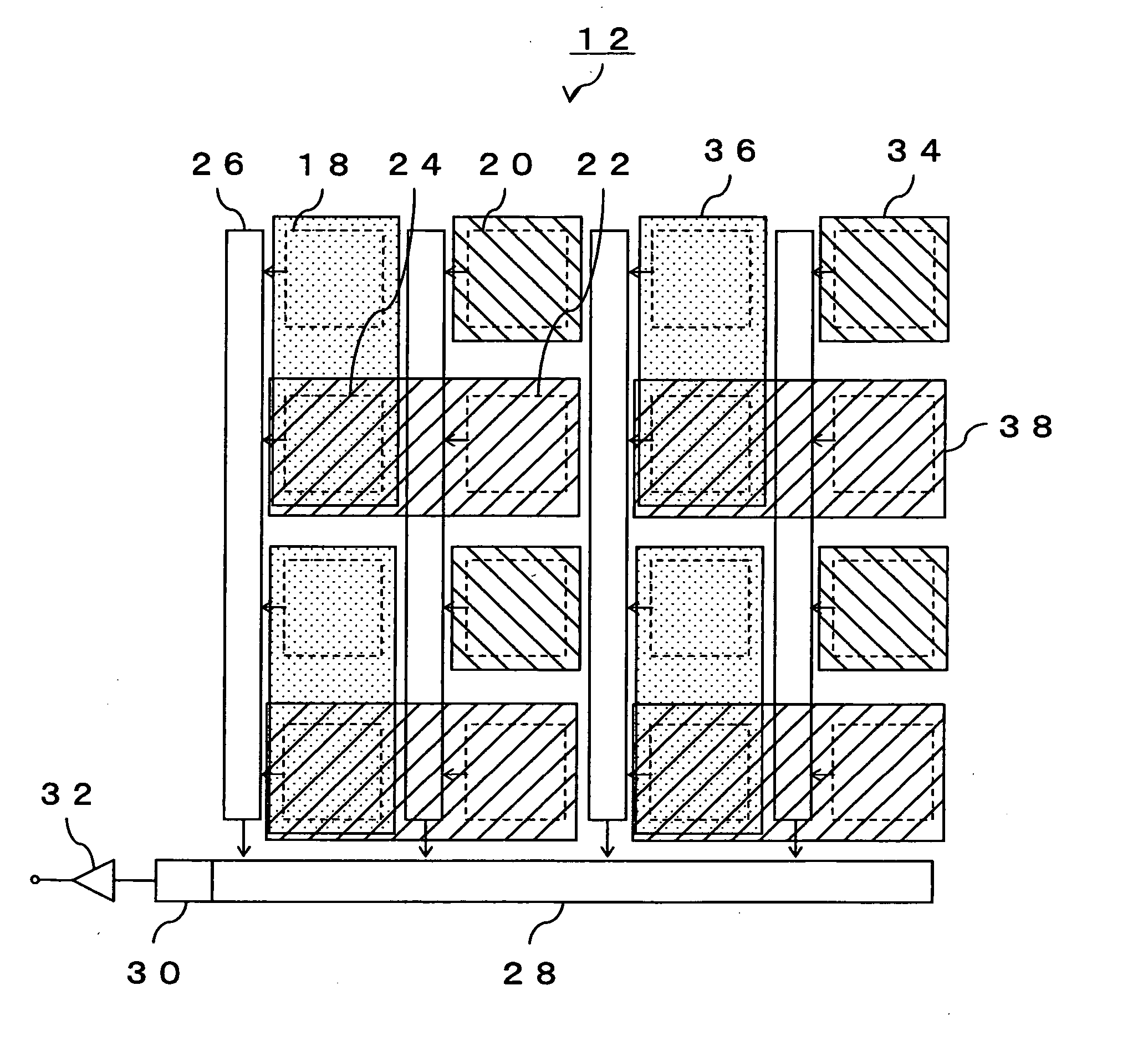 Color image capture element and color image signal processing circuit