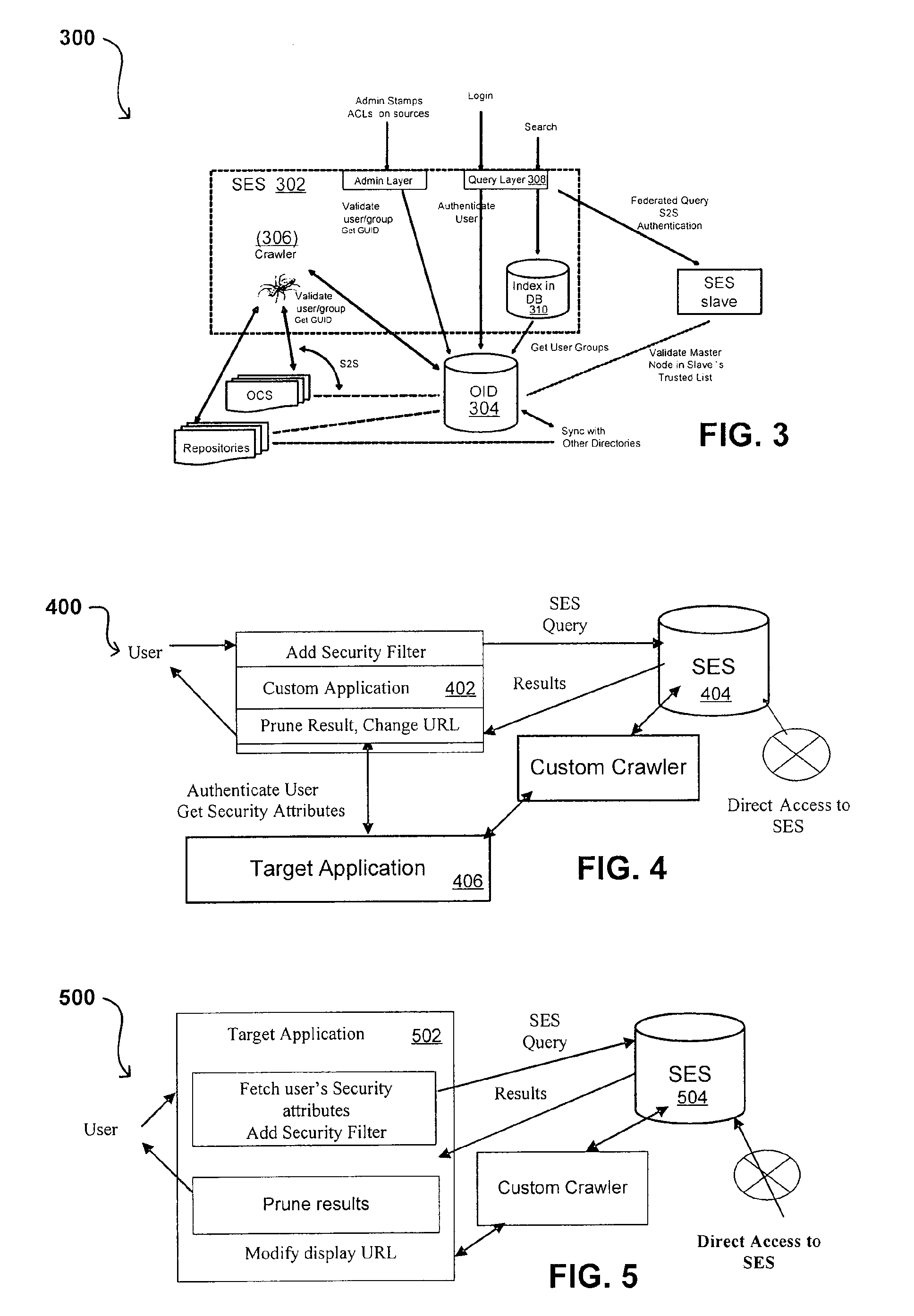 Method for suggesting web links and alternate terms for matching search queries