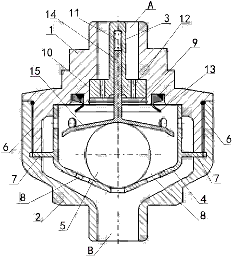 Turnover oil leakage preventing vent valve for fuel tank