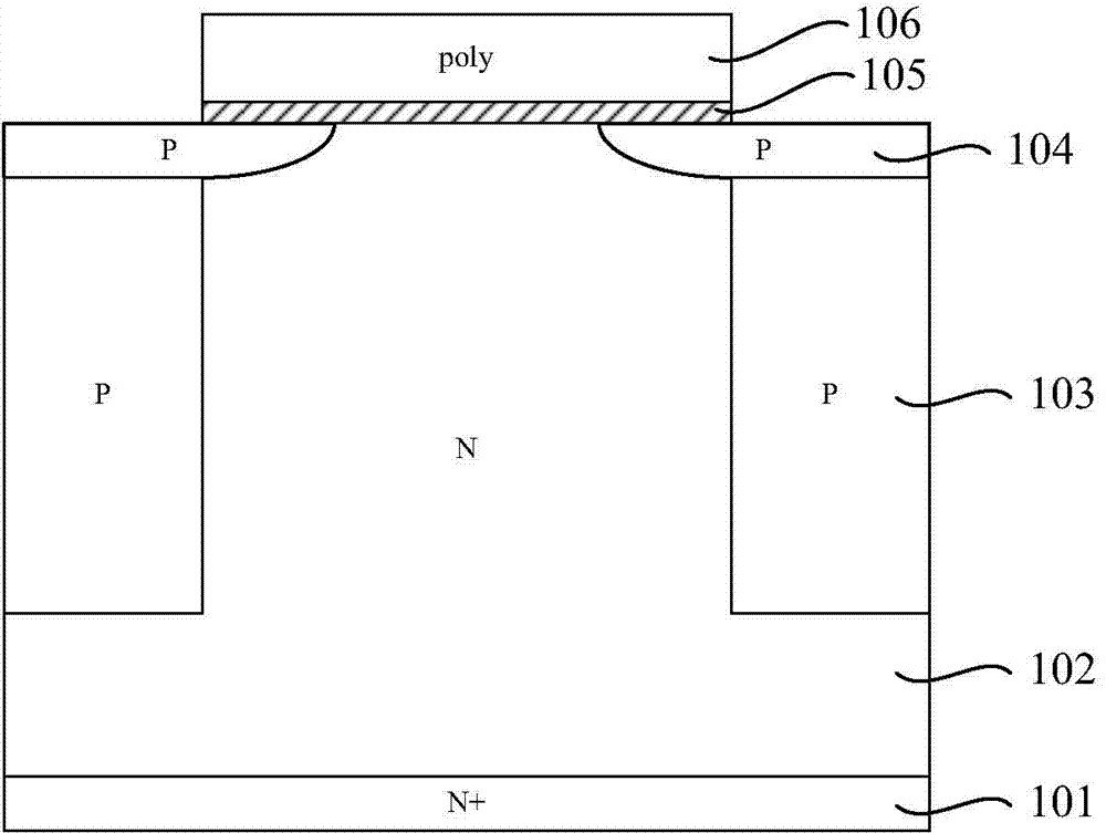 Semi-super-junction MOSFET structure and manufacturing method thereof