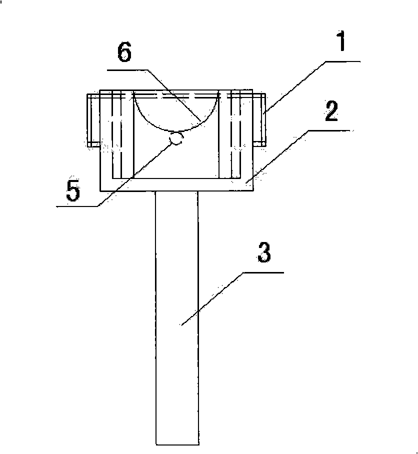 Sleeve type artificial stirrup bone and production technique thereof