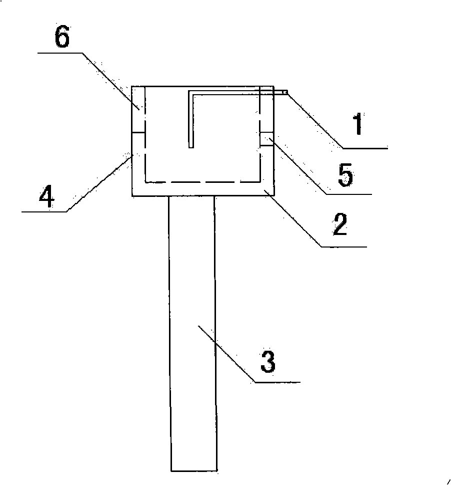 Sleeve type artificial stirrup bone and production technique thereof