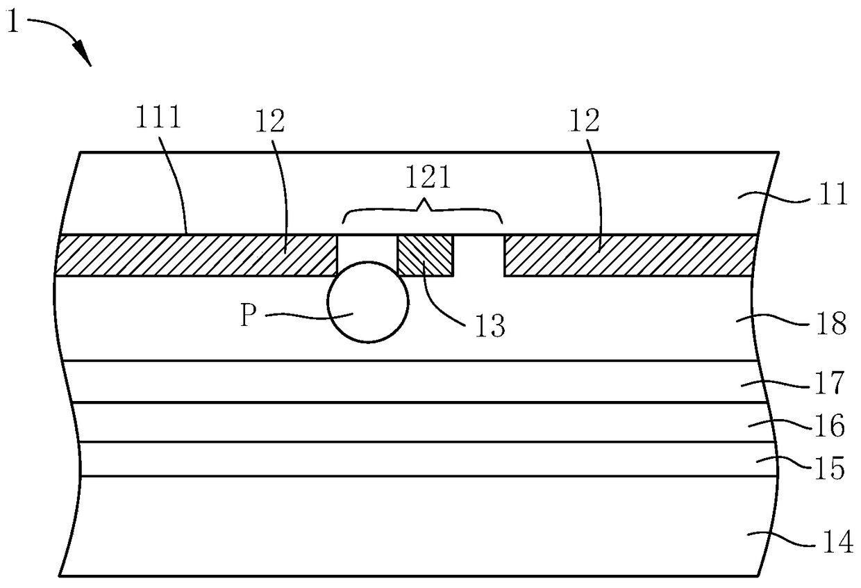 Organic electroluminescence touch panel