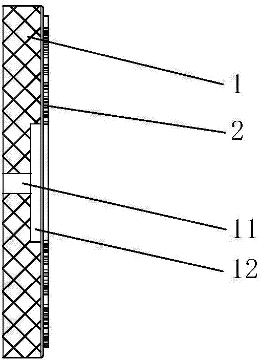 Plastic and iron sheet composite gasket and electromagnetic welding equipment