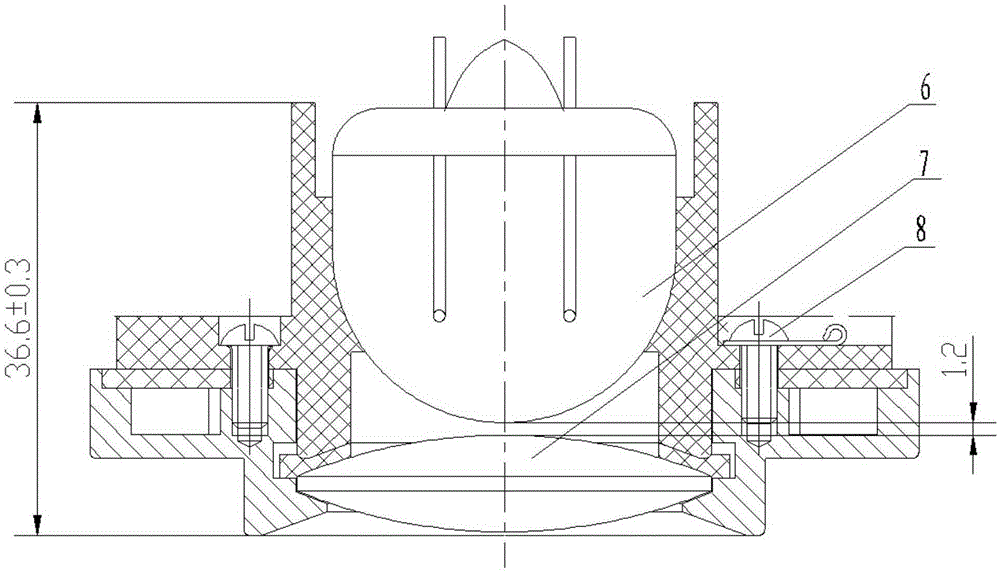 A kind of installation method of ultraviolet photoelectric sensor