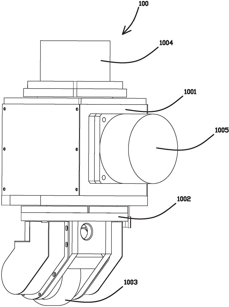 Omnidirectional moving platform and dynamic universal wheel thereof