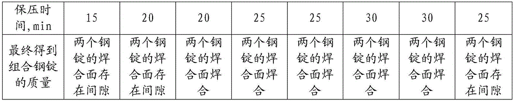 Production method of large steel ingot