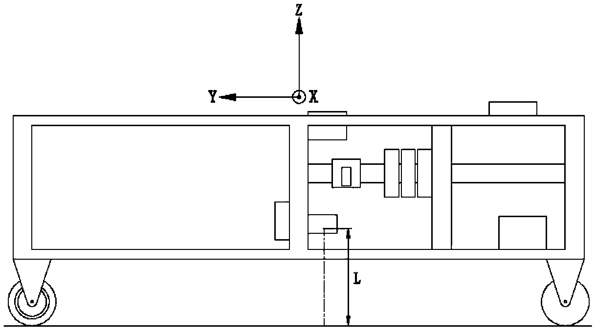 Road pavement elevation detection system and road pavement elevation detection method