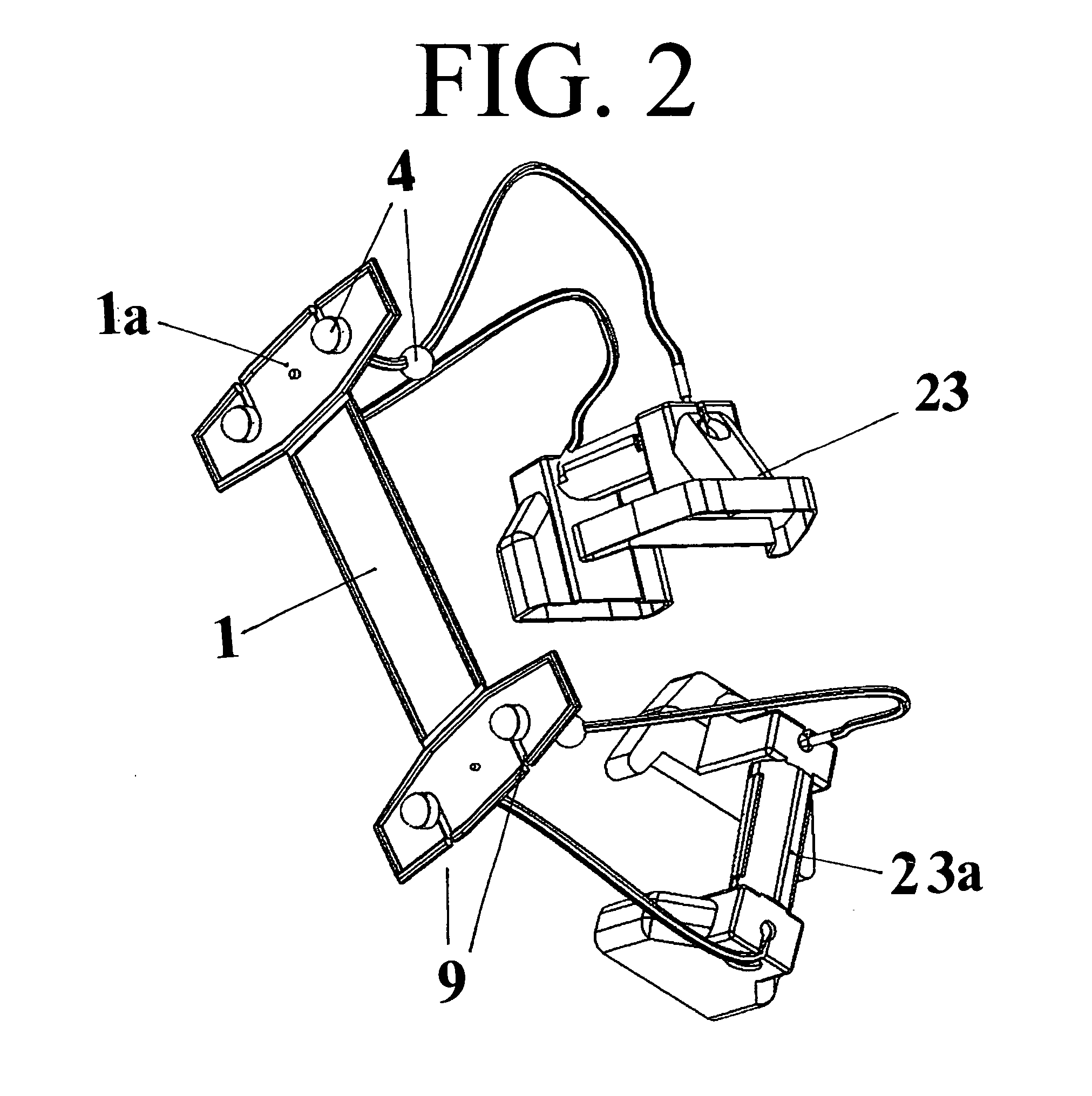 Strength exercising harness