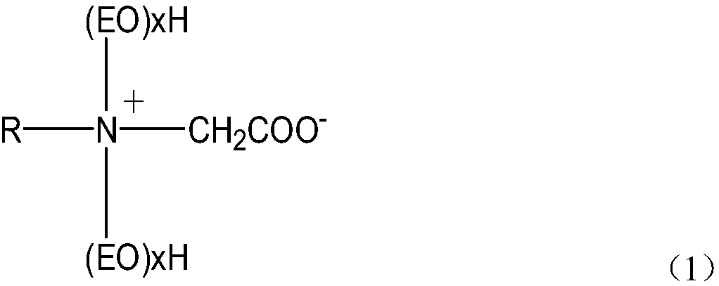 Efficient foaming agent for air foam displacement of reservoir oil and preparation method of efficient foaming agent