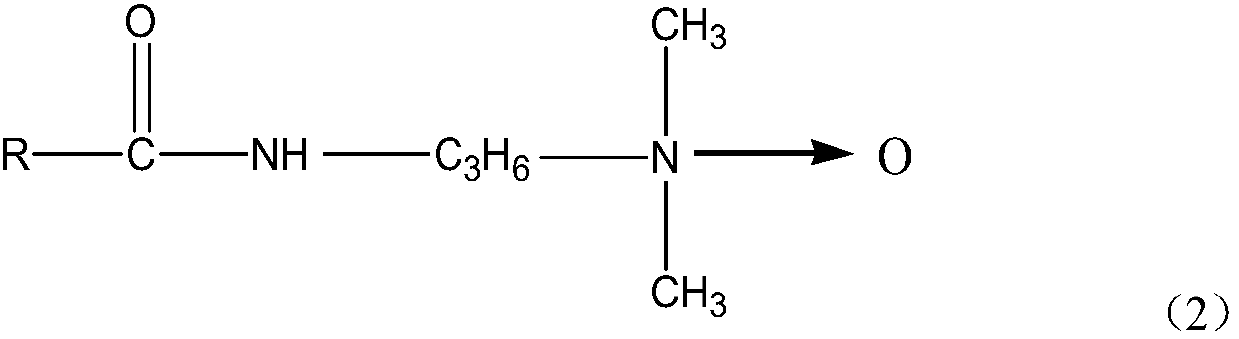 Efficient foaming agent for air foam displacement of reservoir oil and preparation method of efficient foaming agent