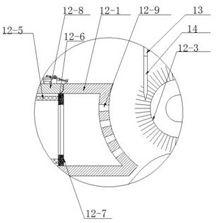 A gluing device for tape production that can clean the dust on the surface of the tape