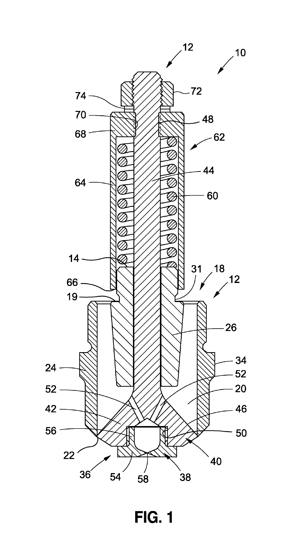 Dual cone spray nozzle assembly for high temperature attemperators