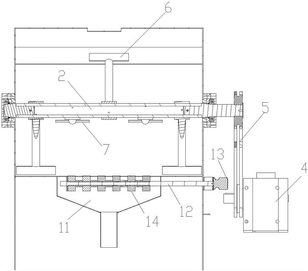 Kitchen garbage fermentation tank