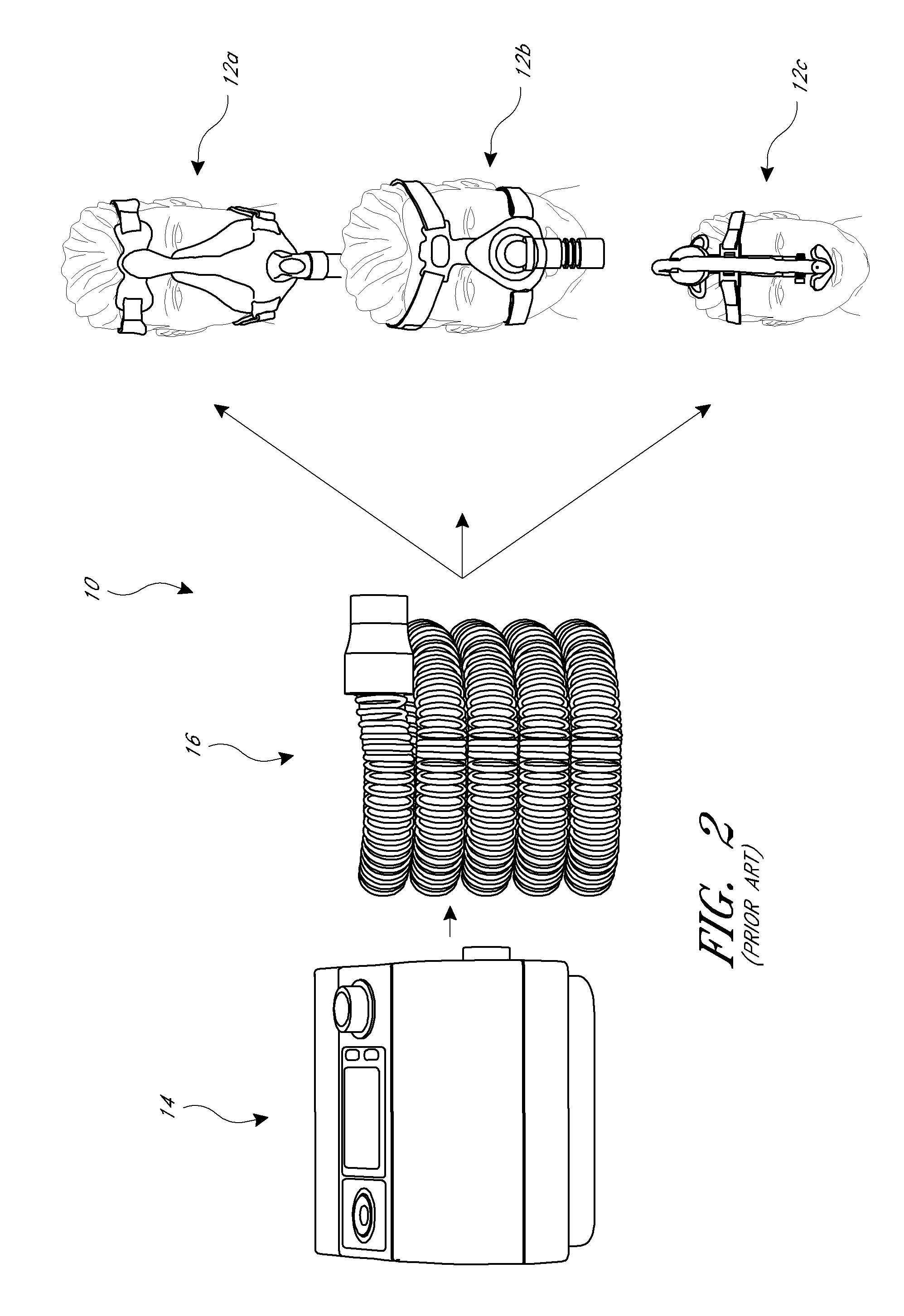 Auto-feedback valve for a sleep apnea device