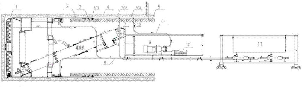 Anti-subsidence control method by supplying grouting in real time in shield construction