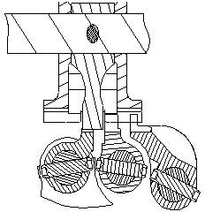 Novel gear selecting and shifting mechanism assembly for speed changer