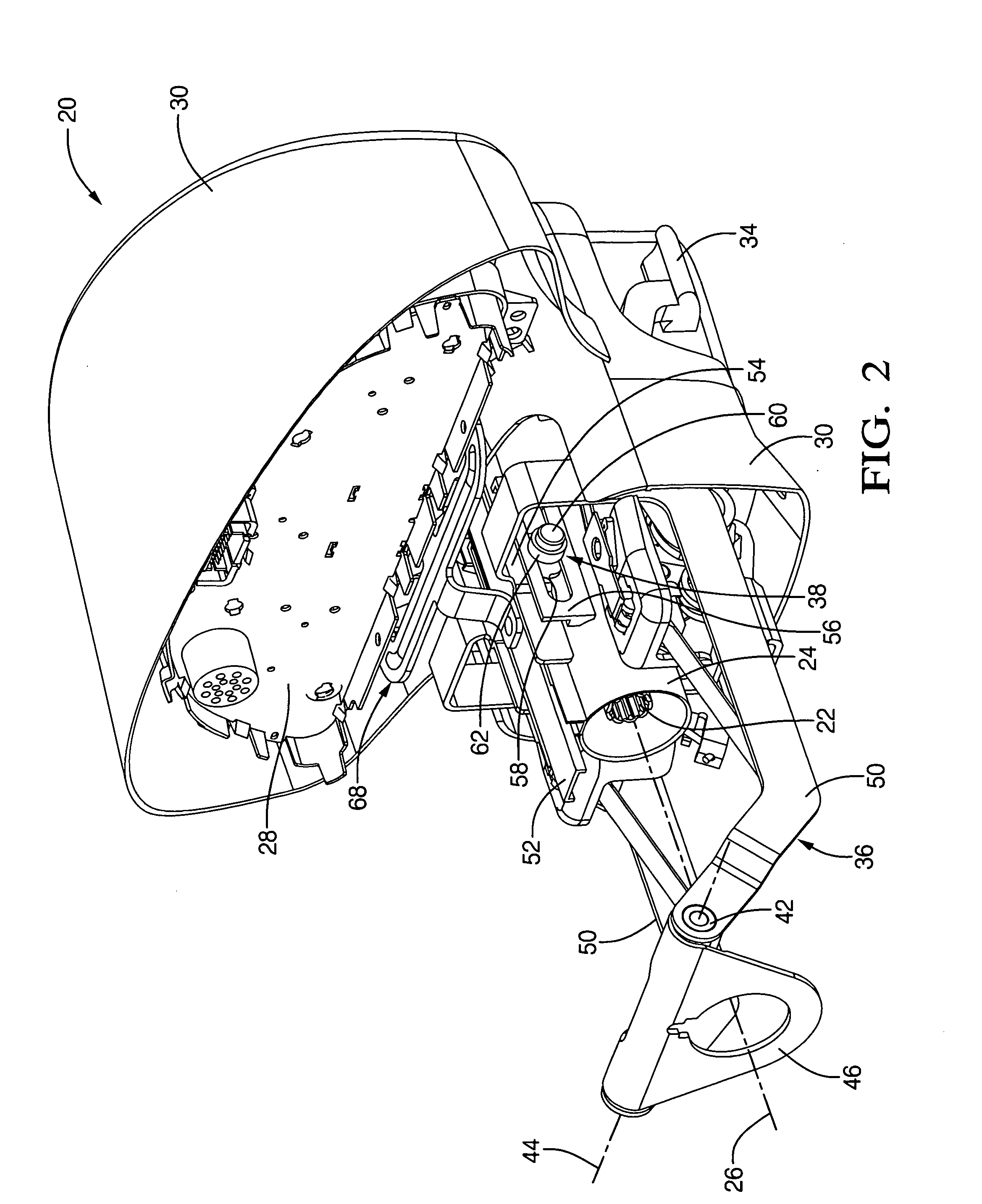 Steering column assembly