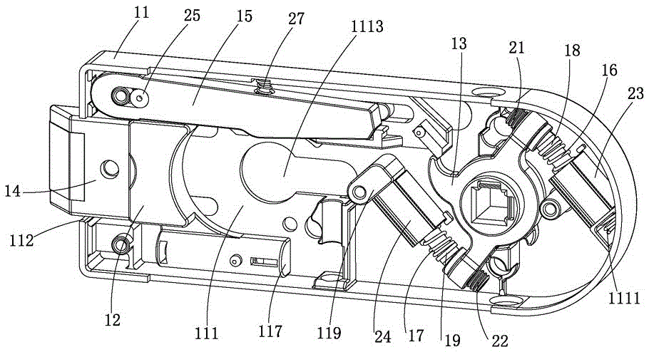 locking glass door lock