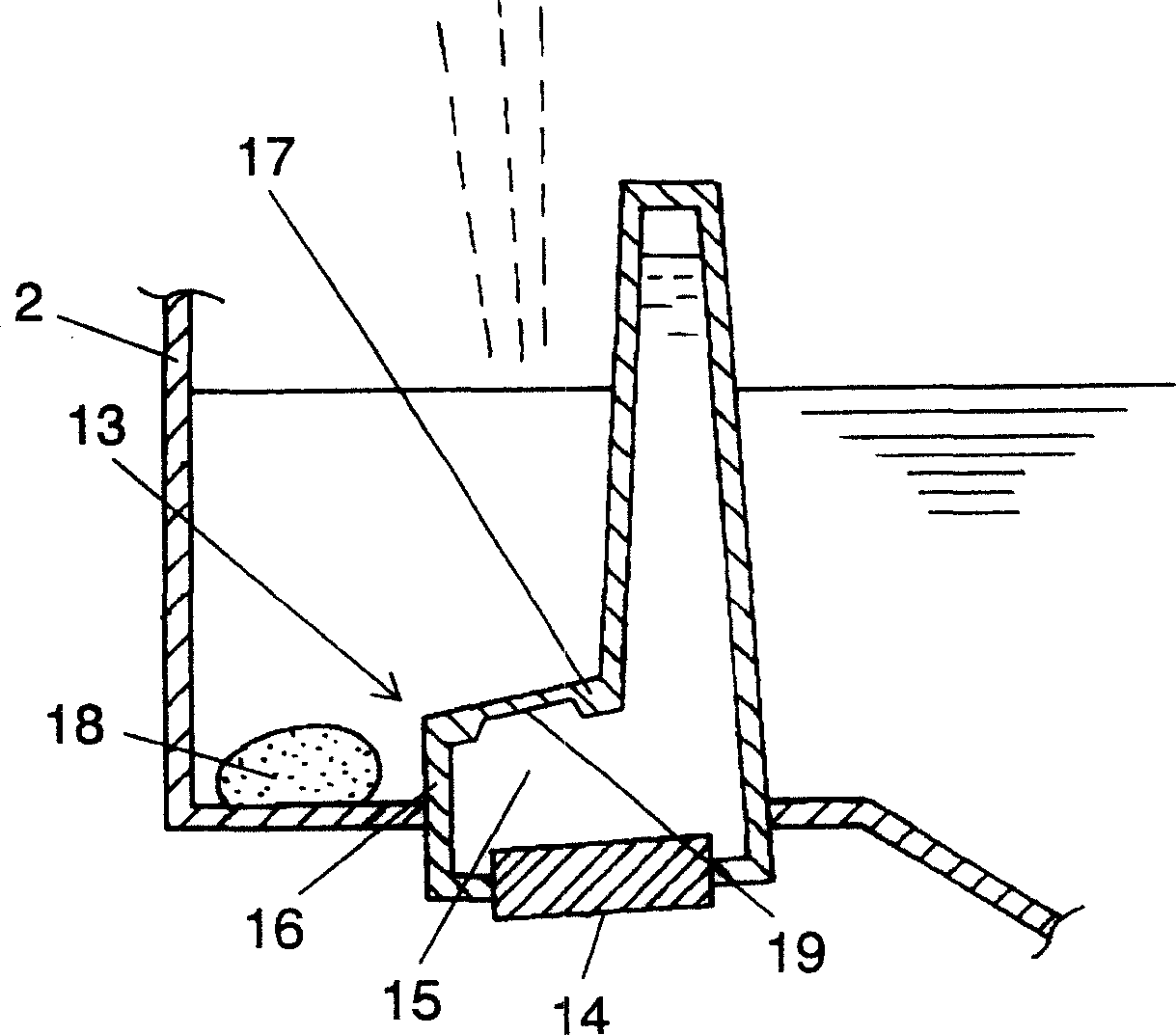 Mist generating device, and dishwasher and washing machine using same