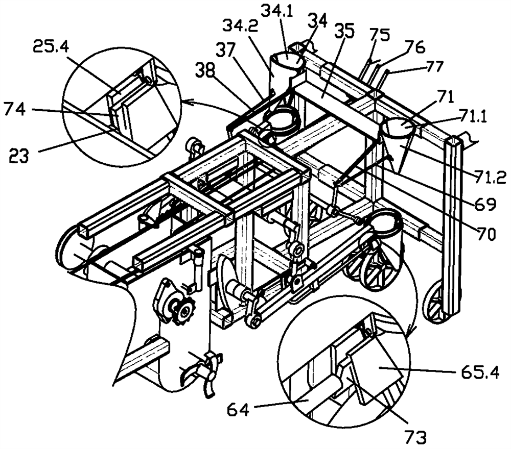 Little pepper double-row transplanter