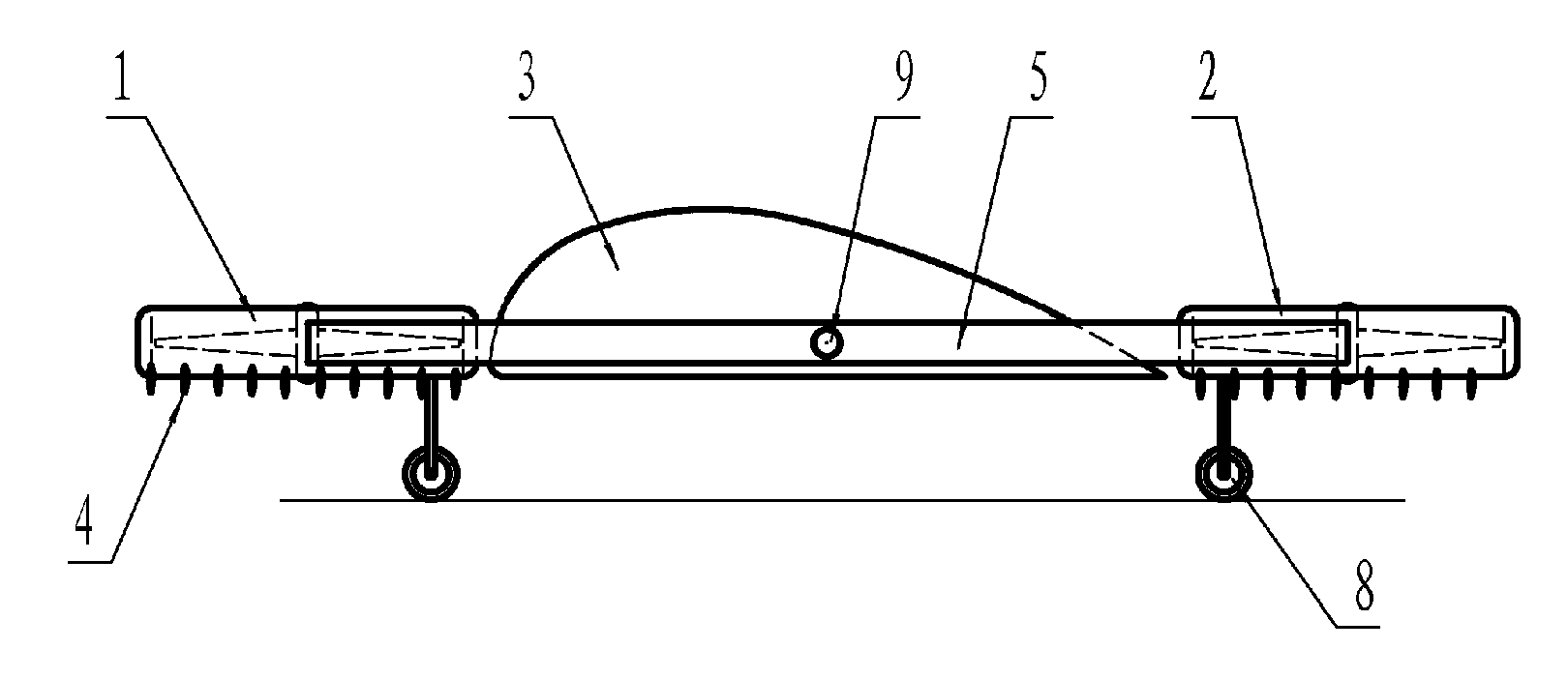 Vertical take-off and landing aircraft with tiltrotor power for use on land and in air