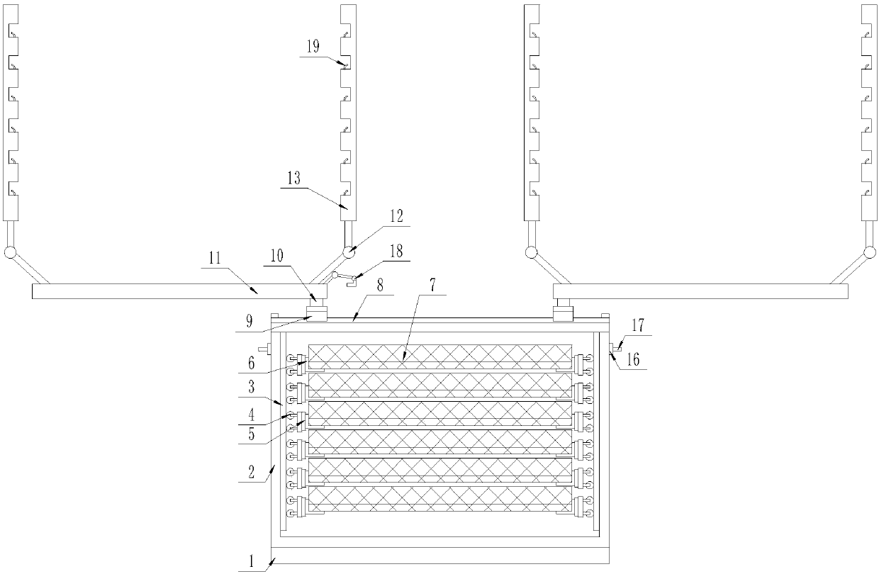 Collecting box with wheel hub cover transporting, storing and protecting function