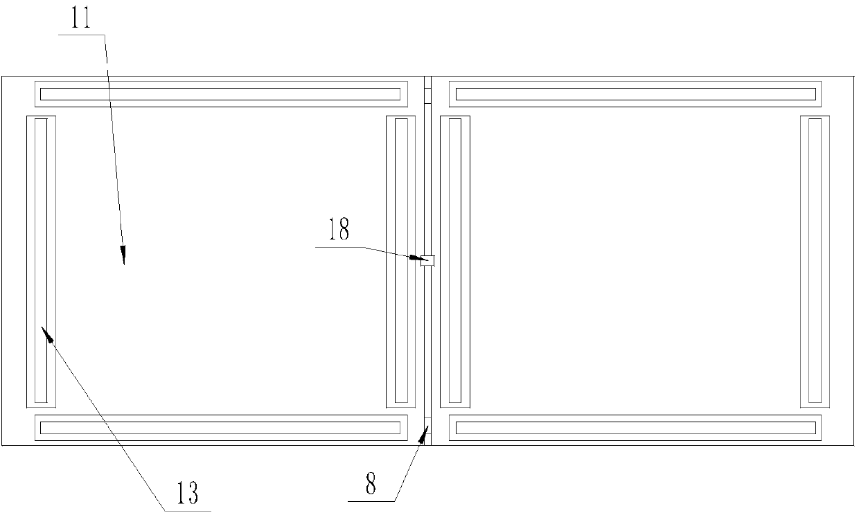 Collecting box with wheel hub cover transporting, storing and protecting function