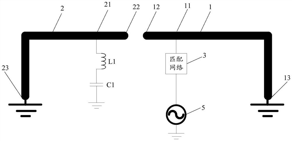 A kind of antenna structure and communication terminal