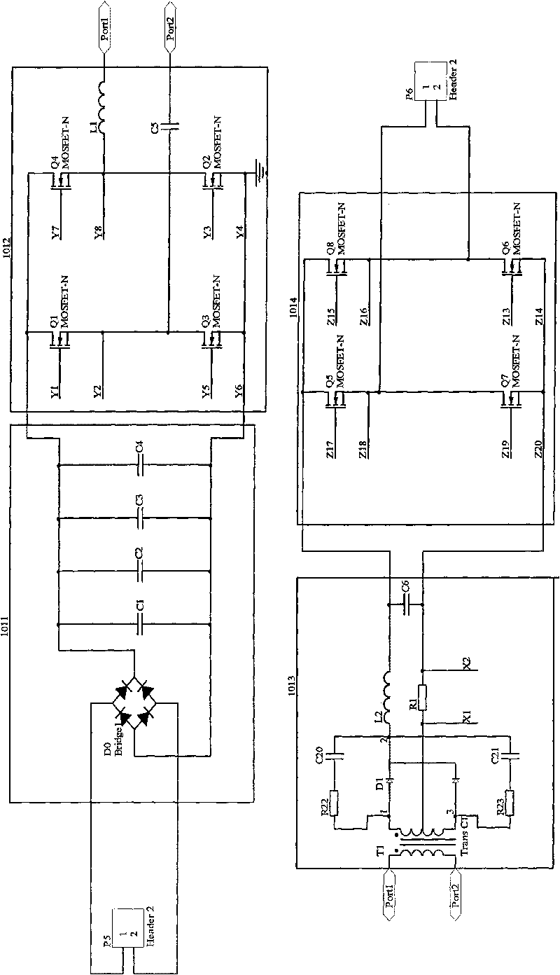 Full-digital dual-inverter alternating magnetic control arc generation device