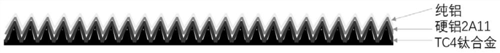 A method of laser shock forming laminated composite materials and its application