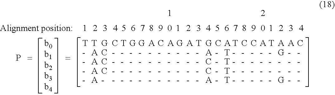 Method of acquiring a set of specific elements for discriminating sequence