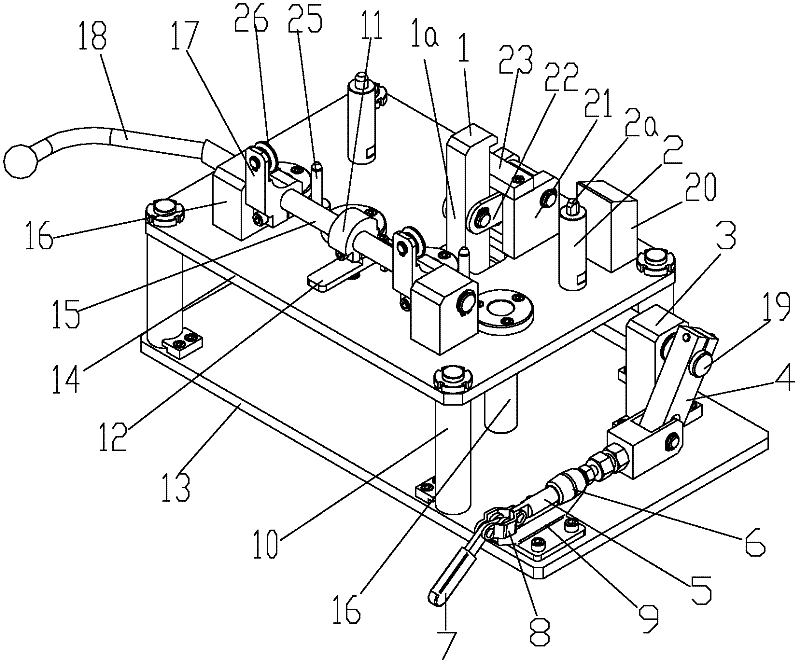 Split assembling mechanism of common rail injection system of diesel engine